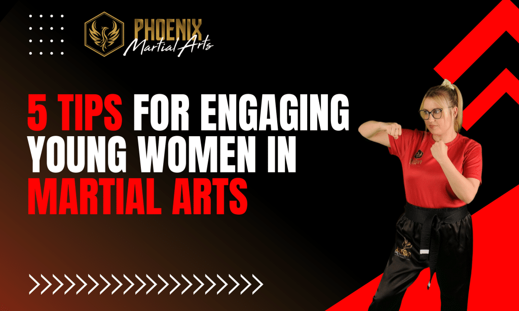 Young women in Martial arts