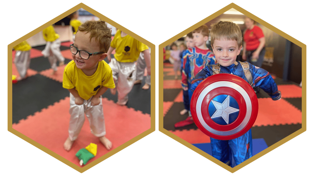 Ninja Tykes martial arts program for 3-4 years old