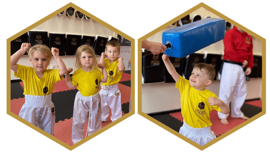 Ninja Tykes program for 3-4 year olds
