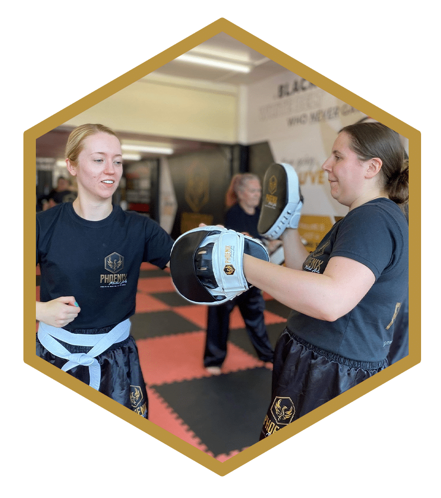 Ladies only kickboxing