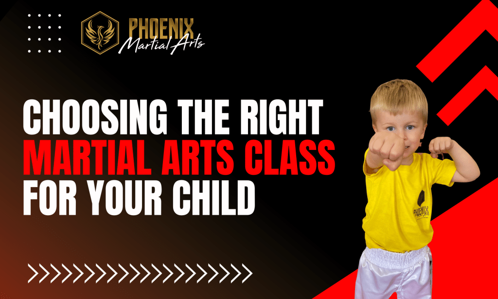 Choosing right martial arts classes for children