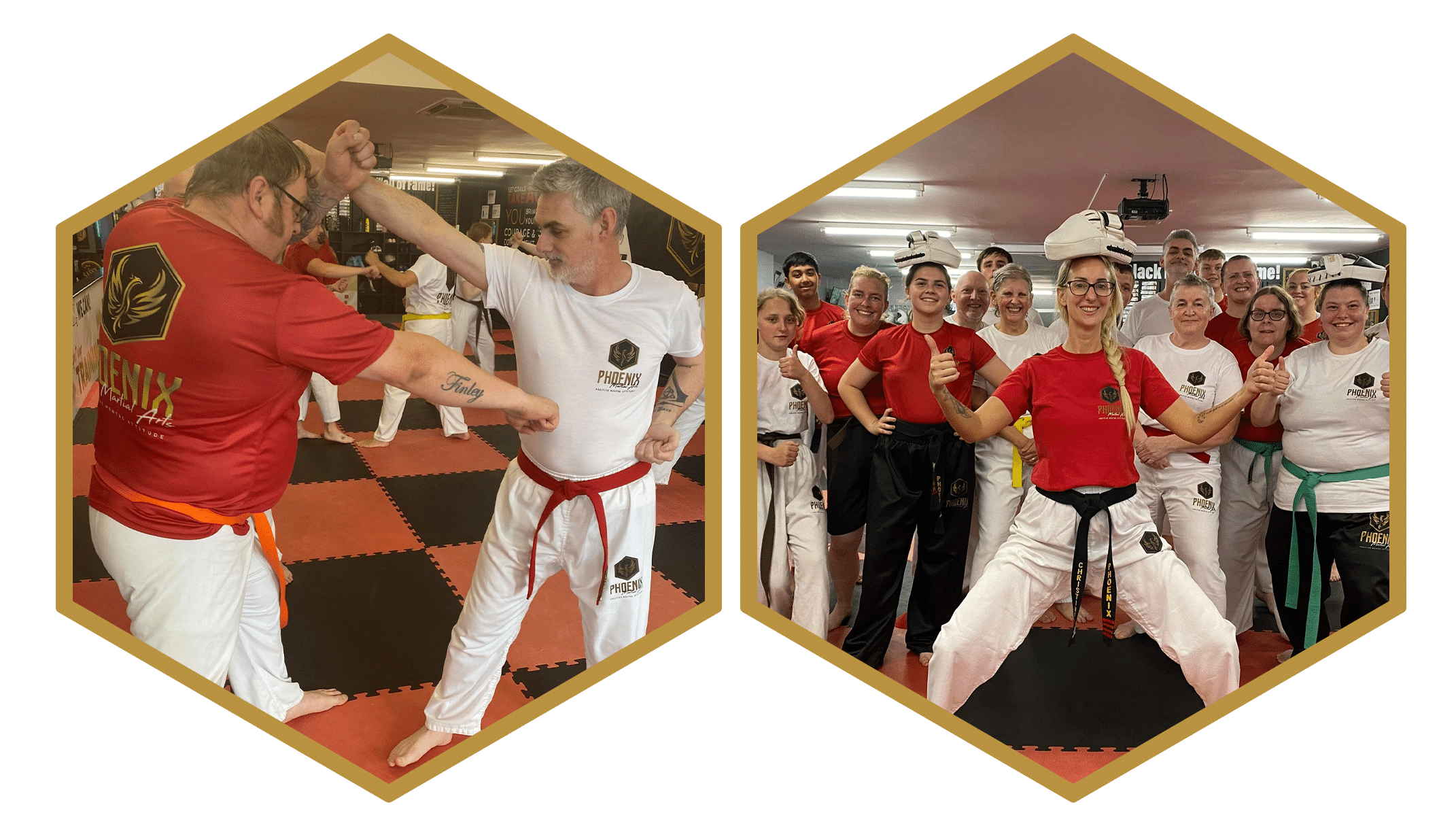 Mental health with martial arts