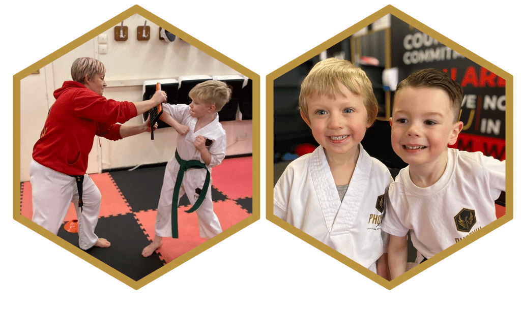 Karate program for 4-7-year-olds