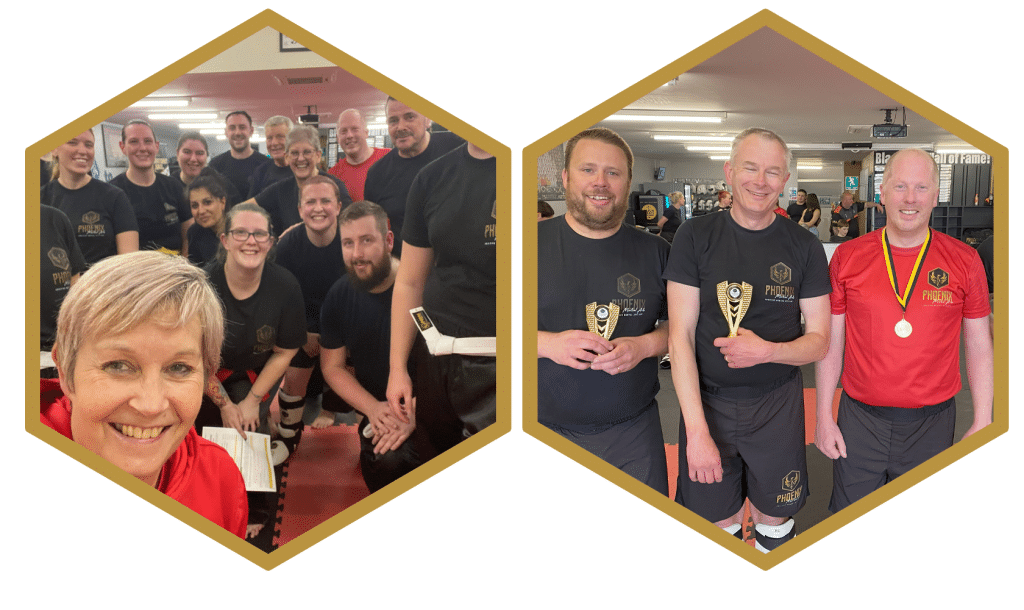 Adult kickboxing classes by Phoenix